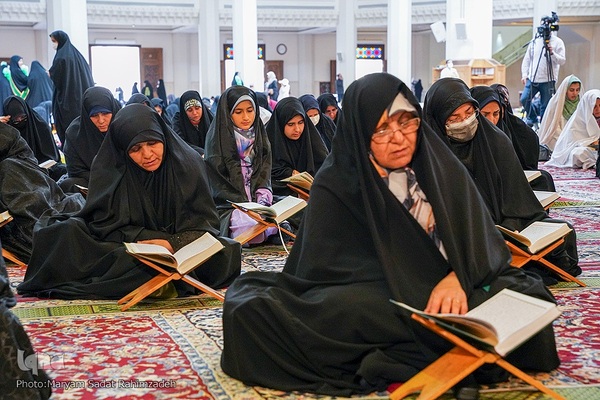 آغاز محفل جزءخوانی قرآن ماه رمضان