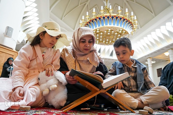 آغاز محفل جزءخوانی قرآن ماه رمضان