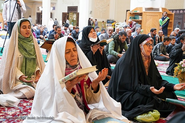 آغاز محفل جزءخوانی قرآن ماه رمضان