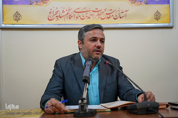 نشست خبری سرپرست معاونت علمی، آموزشی و پژوهشی حرم مطهر