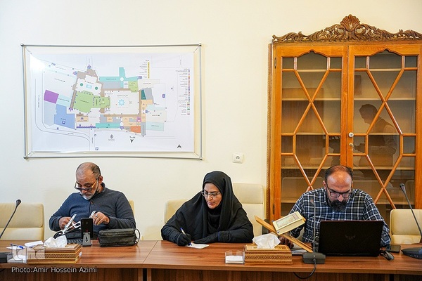 نشست خبری سرپرست معاونت علمی، آموزشی و پژوهشی حرم مطهر