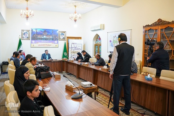 نشست خبری سرپرست معاونت علمی، آموزشی و پژوهشی حرم مطهر