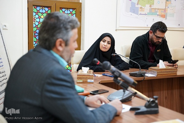 نشست خبری سرپرست معاونت علمی، آموزشی و پژوهشی حرم مطهر