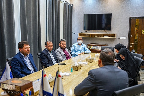 حضور رئیس بسیج رسانه فارس در خبرگزاری ایکنا‎‎