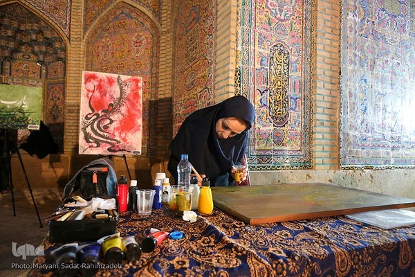 مراسم شب قدر  در مسجد نصیرالملک