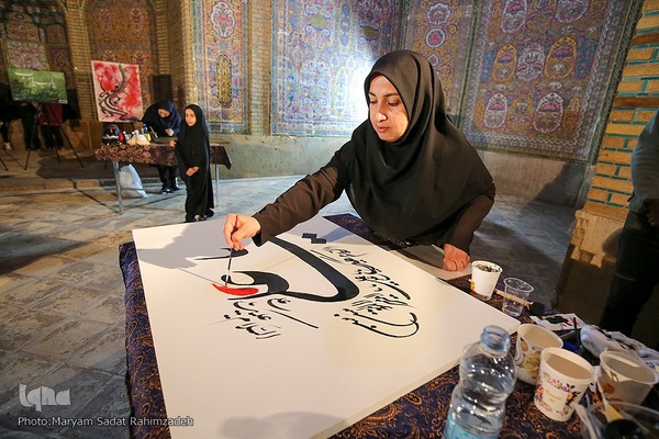 مراسم شب قدر  در مسجد نصیرالملک