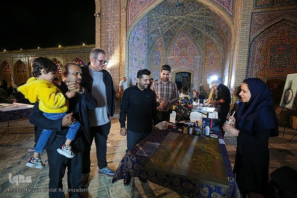 مراسم شب قدر  در مسجد نصیرالملک