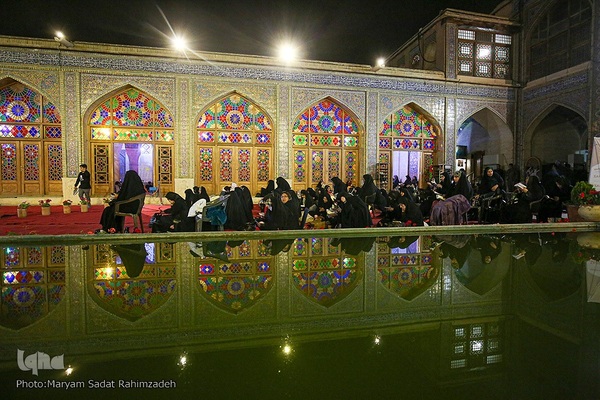 مراسم شب قدر  در مسجد نصیرالملک
