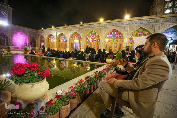 مراسم شب قدر  در مسجد نصیرالملک
