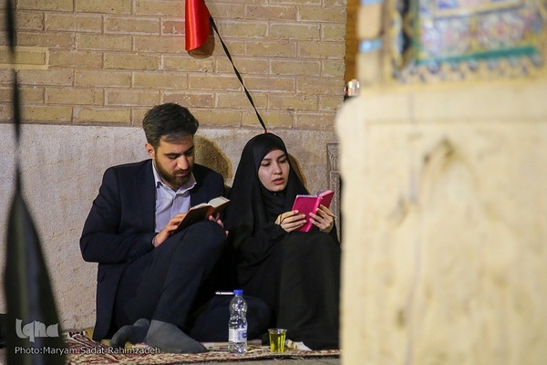 مراسم شب قدر  در مسجد نصیرالملک