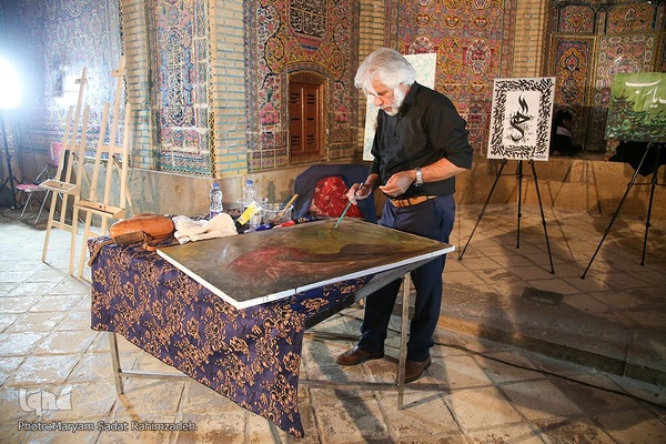 مراسم شب قدر  در مسجد نصیرالملک