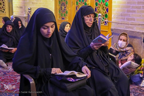 مراسم شب قدر  در مسجد نصیرالملک