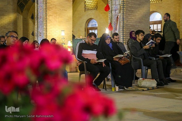 مراسم شب قدر  در مسجد نصیرالملک