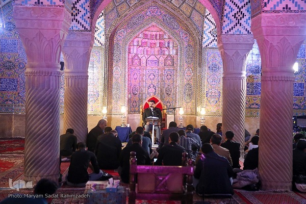 مراسم شب قدر  در مسجد نصیرالملک