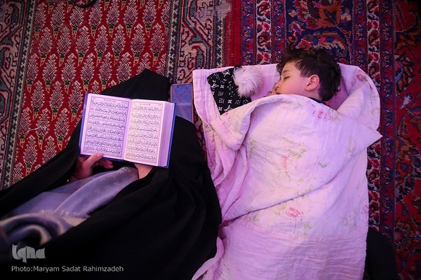 مراسم شب قدر  در مسجد نصیرالملک