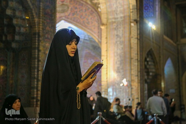 مراسم شب قدر  در مسجد نصیرالملک