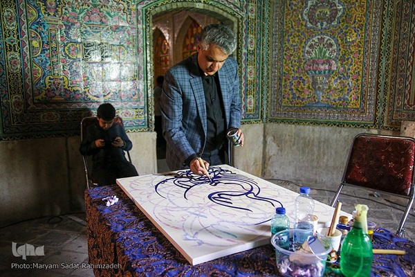 مراسم شب قدر  در مسجد نصیرالملک