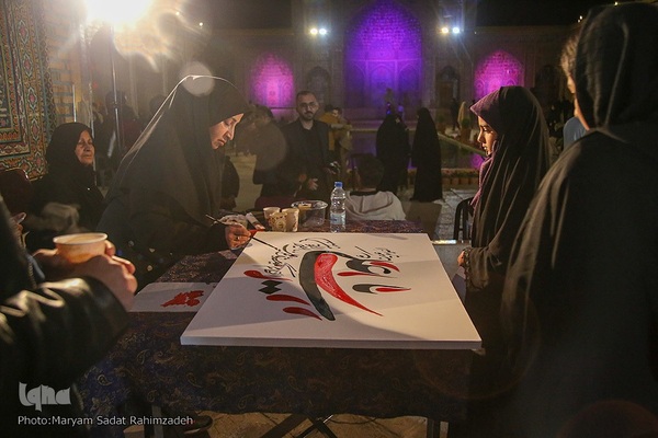 مراسم شب قدر  در مسجد نصیرالملک