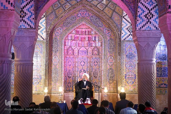 مراسم شب قدر  در مسجد نصیرالملک