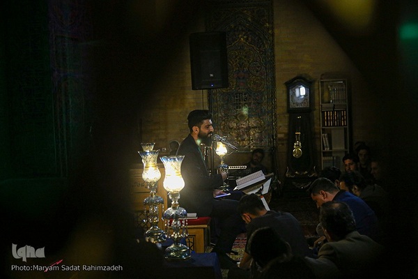 مراسم شب قدر  در مسجد نصیرالملک