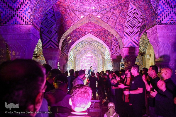 مراسم شب قدر  در مسجد نصیرالملک