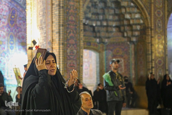 مراسم شب قدر  در مسجد نصیرالملک