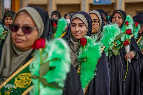 گلباران حرم مطهر حضرت شاهچراغ (ع)‎‎