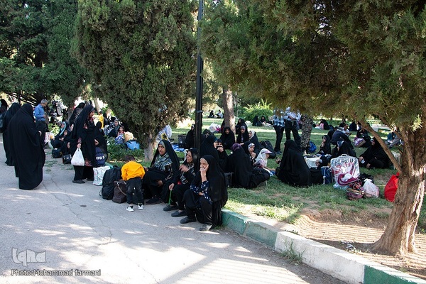 مراسم بدرقه کاروان زیارتی مرقد امام خمینی (ره)