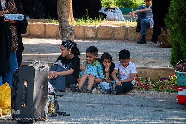 مراسم بدرقه کاروان زیارتی مرقد امام خمینی (ره)