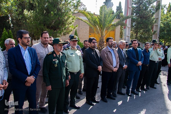 مراسم بدرقه کاروان زیارتی مرقد امام خمینی (ره)