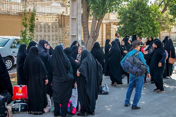 مراسم بدرقه کاروان زیارتی مرقد امام خمینی (ره)