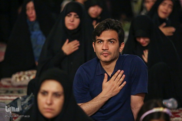 مراسم عزاداری شب شهادت امام جواد علیه السلام در حرم مطهر شاهچراغ (ع)