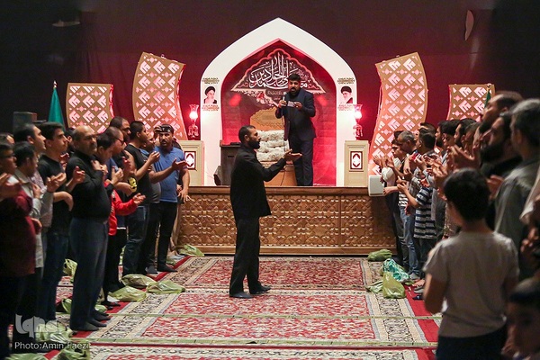 مراسم عزاداری شب شهادت امام جواد علیه السلام در حرم مطهر شاهچراغ (ع)