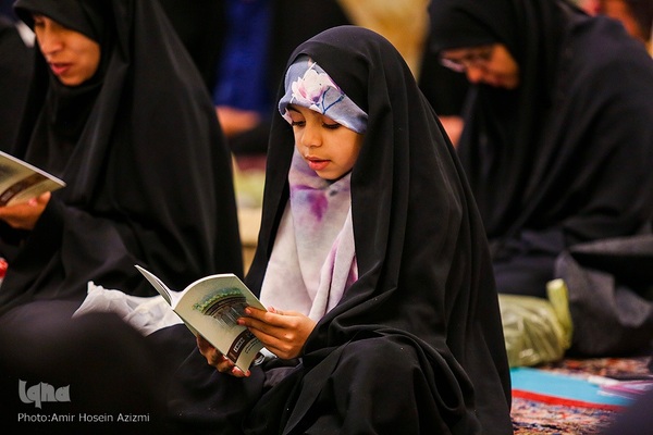 قرائت خطبه غدیر در سومین حرم اهل بیت علیهم السلام