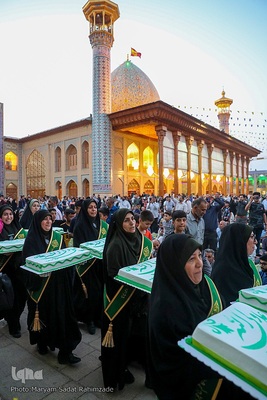 شام عید غدیر در حرم مطهر شاهچراغ(ع)