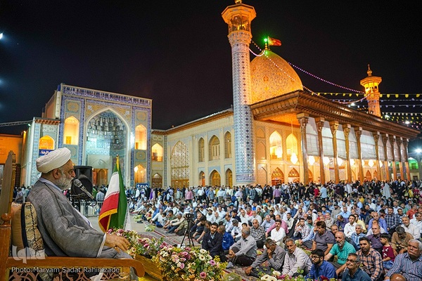 شام عید غدیر در حرم مطهر شاهچراغ(ع)