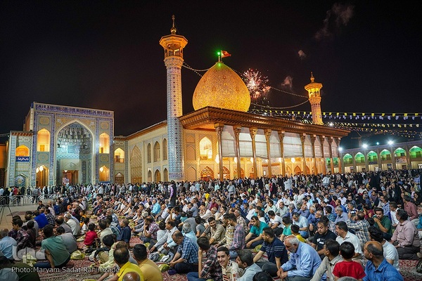 شام عید غدیر در حرم مطهر شاهچراغ(ع)