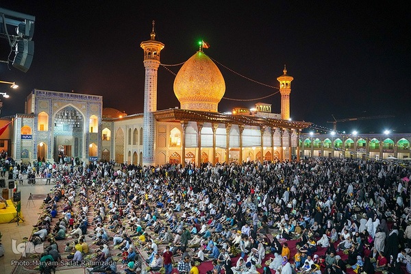 شام عید غدیر در حرم مطهر شاهچراغ(ع)