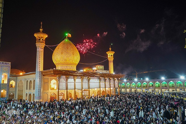 شام عید غدیر در حرم مطهر شاهچراغ(ع)