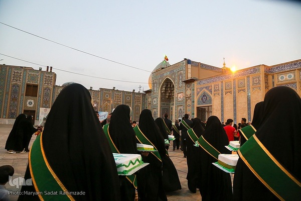 شام عید غدیر در حرم مطهر شاهچراغ(ع)