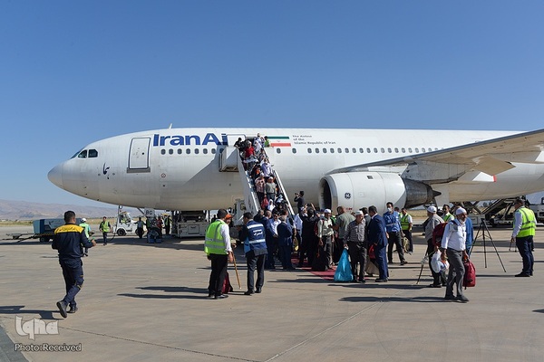 بازگشت نخستین گروه حجاج شیراز