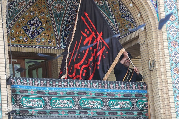 سیاه‌پوشی حرم مطهر حضرت شاهچراغ(ع)