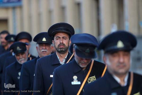 سیاه‌پوشی حرم مطهر حضرت شاهچراغ(ع)