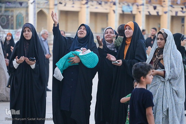 سیاه‌پوشی حرم مطهر حضرت شاهچراغ(ع)