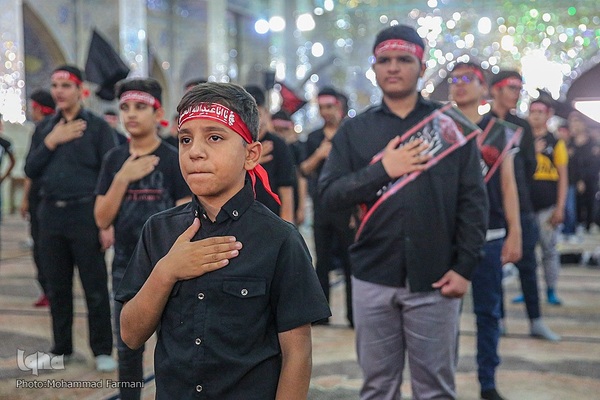 عزاداری اهلی من العسلدر حرم سید علاءالدین