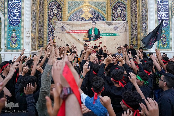 عزاداری نوجوانان به مناسبت روز قاسم‎