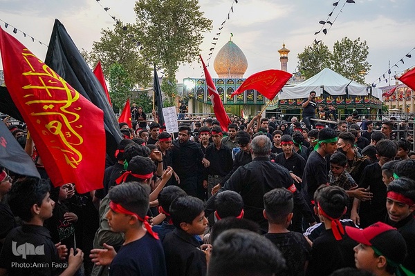 عزاداری نوجوانان به مناسبت روز قاسم‎