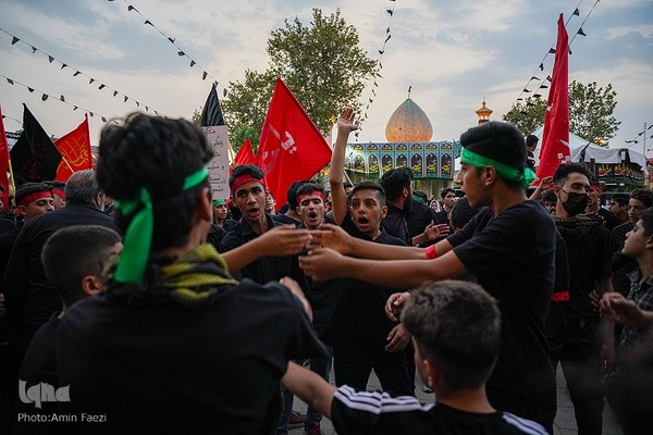 عزاداری نوجوانان به مناسبت روز قاسم‎