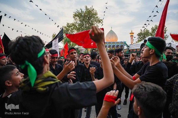 عزاداری نوجوانان به مناسبت روز قاسم‎