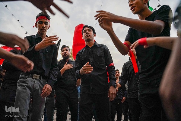 عزاداری نوجوانان به مناسبت روز قاسم‎